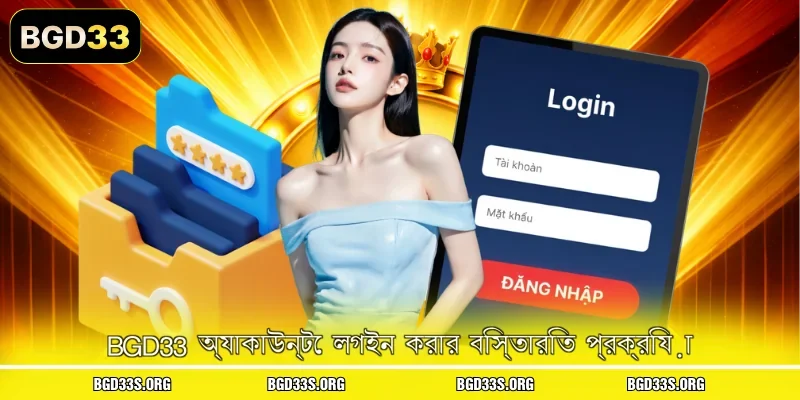 BGD33 অ্যাকাউন্টে লগইন করার বিস্তারিত প্রক্রিয়া