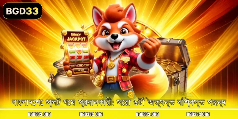বাংলাদেশে স্লট গেম প্রদানকারী: সেরা ৬টি অত্যন্ত বিশ্বস্ত পছন্দ